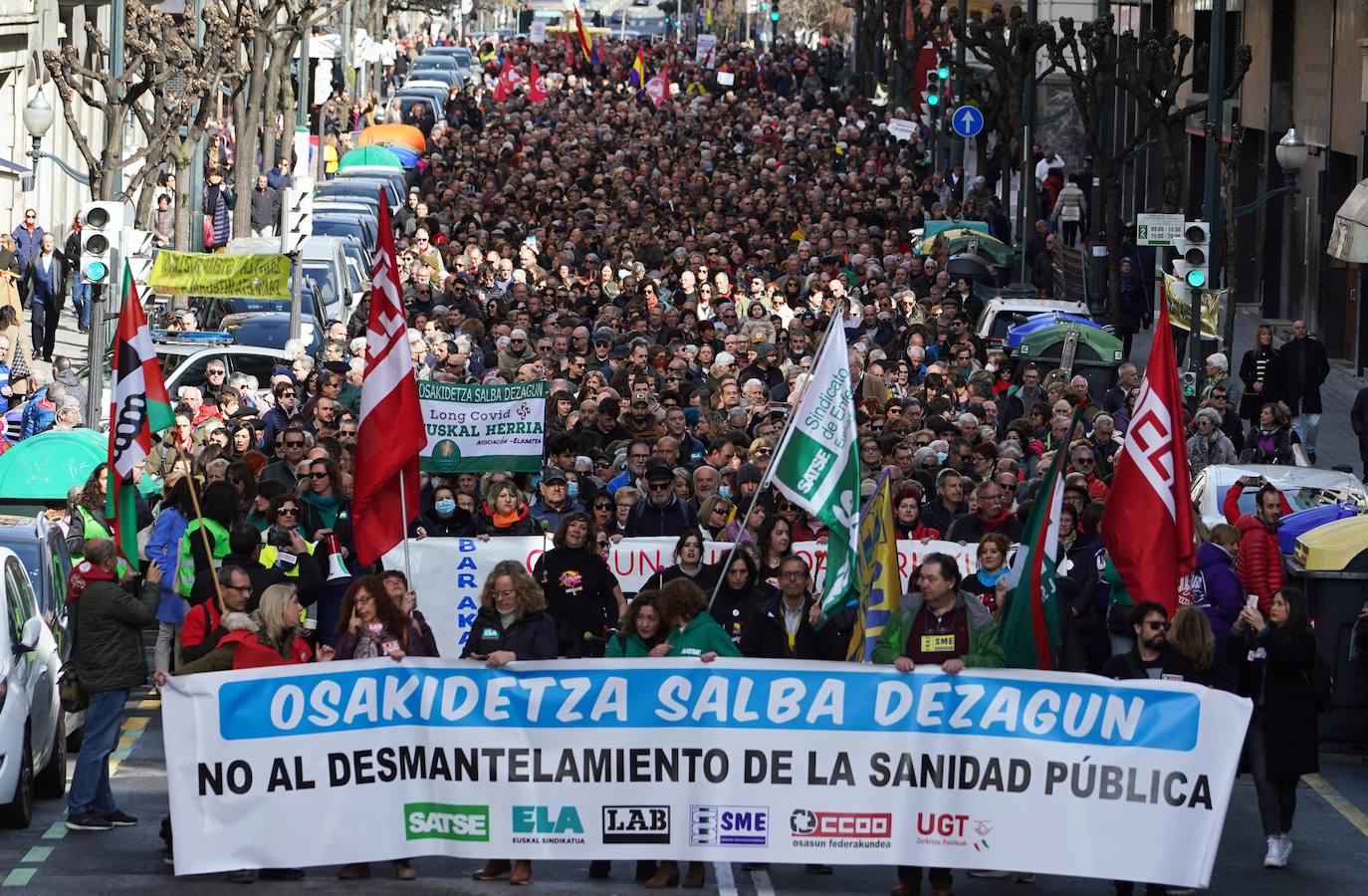 Las imágenes de la protesta