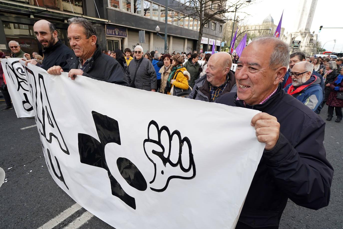 Las imágenes de la protesta