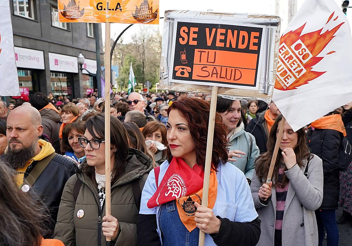 Las imágenes de la protesta
