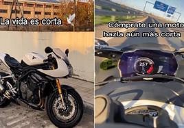 Un motorista presume de ir a 257km/h: «La vida es corta, cómprate una moto y hazla aún más corta»