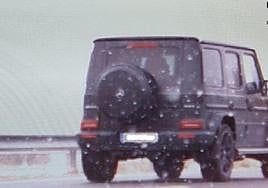 Cazan a un conductor a 204 km/h bajo una intensa nevada