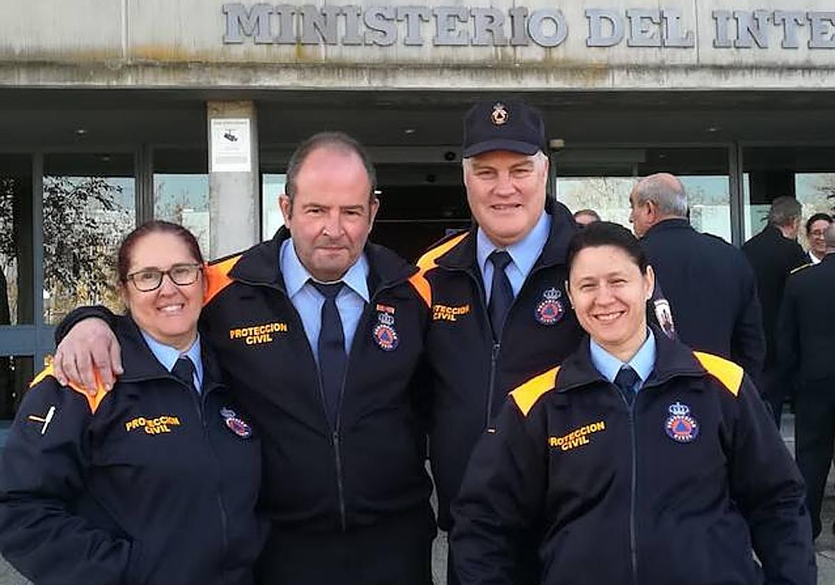 Francisca Sainz, Juan Carlos Ujencio, Enrique Pastor y Laura Fernández.