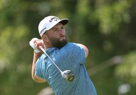 Jon Rahm ejecuta un golpe en Bay Hill, en Orlando