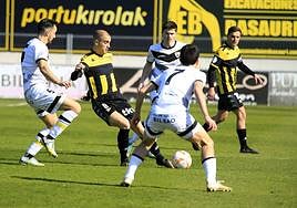 El Barakaldo se lleva el derbi frente al Portugalete.