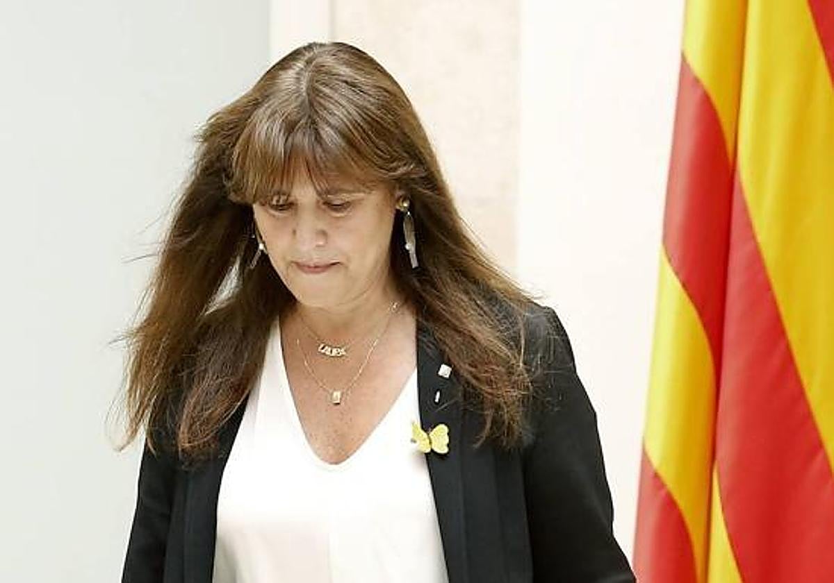 Borràs reaparece tras el juicio con duras críticas a Aragonès