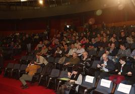 Una asamblea anterior del sindicato agrario UAGA.