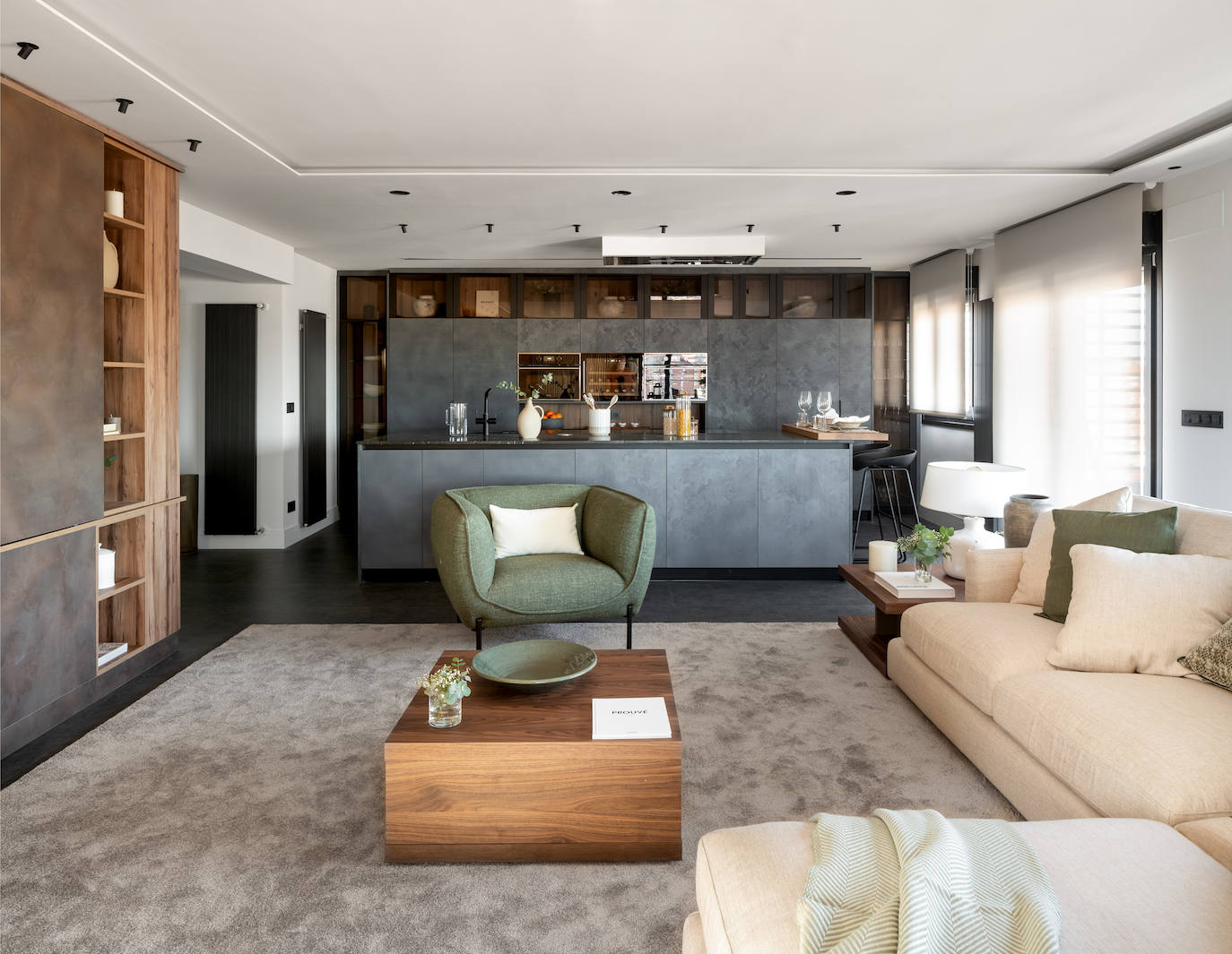 El dúplex de diseño de una pareja en Santurtzi con vistas inmejorables