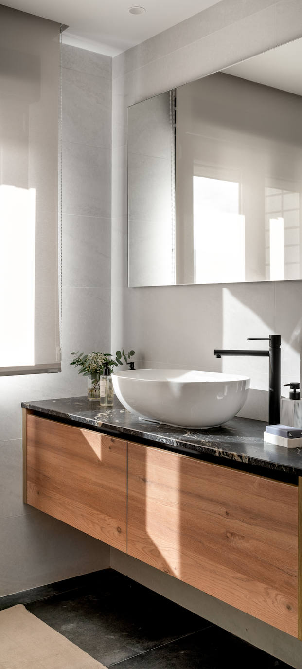 El dúplex de diseño de una pareja en Santurtzi con vistas inmejorables