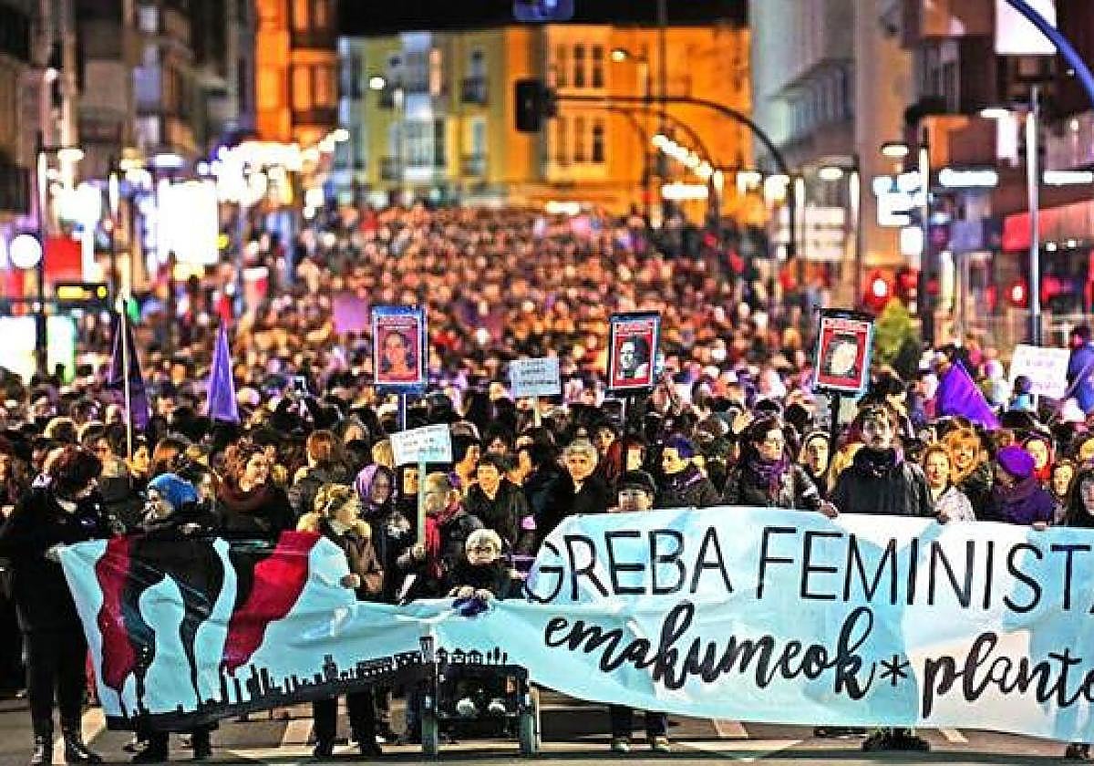 Euskadi se aísla de la división ante el 8-M y se manifestará de forma unitaria