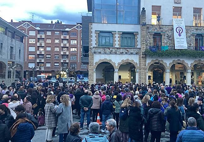 Concentración en Arrigorriaga