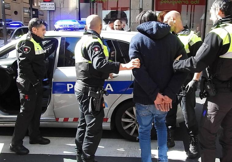 Más de la mitad de los robos con violencia de Euskadi se cometen en Bilbao