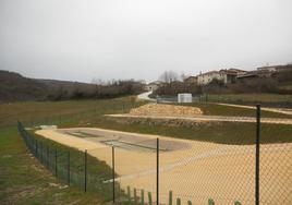 Los juncos crecerán en las dos balsas de depuración.