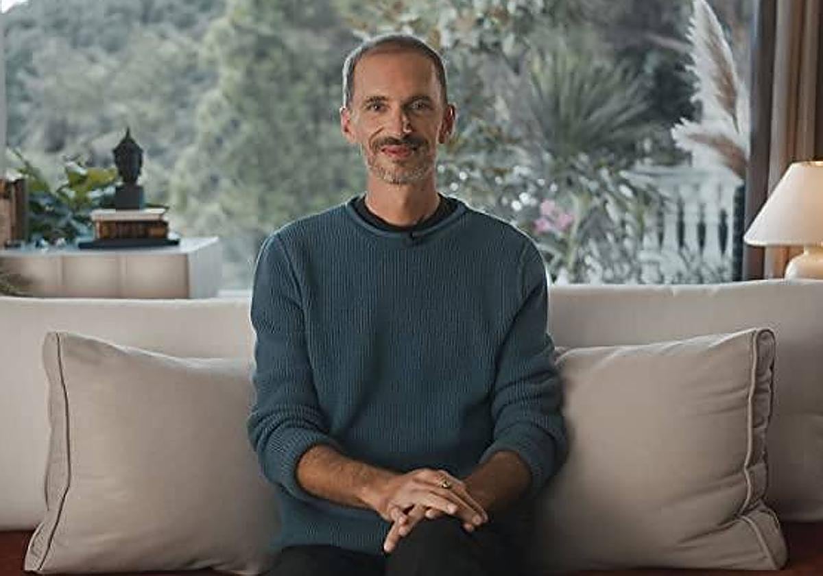 El croata Ivan Bava, que presentará mañana su libro 'Brújula interior' en Vitoria.