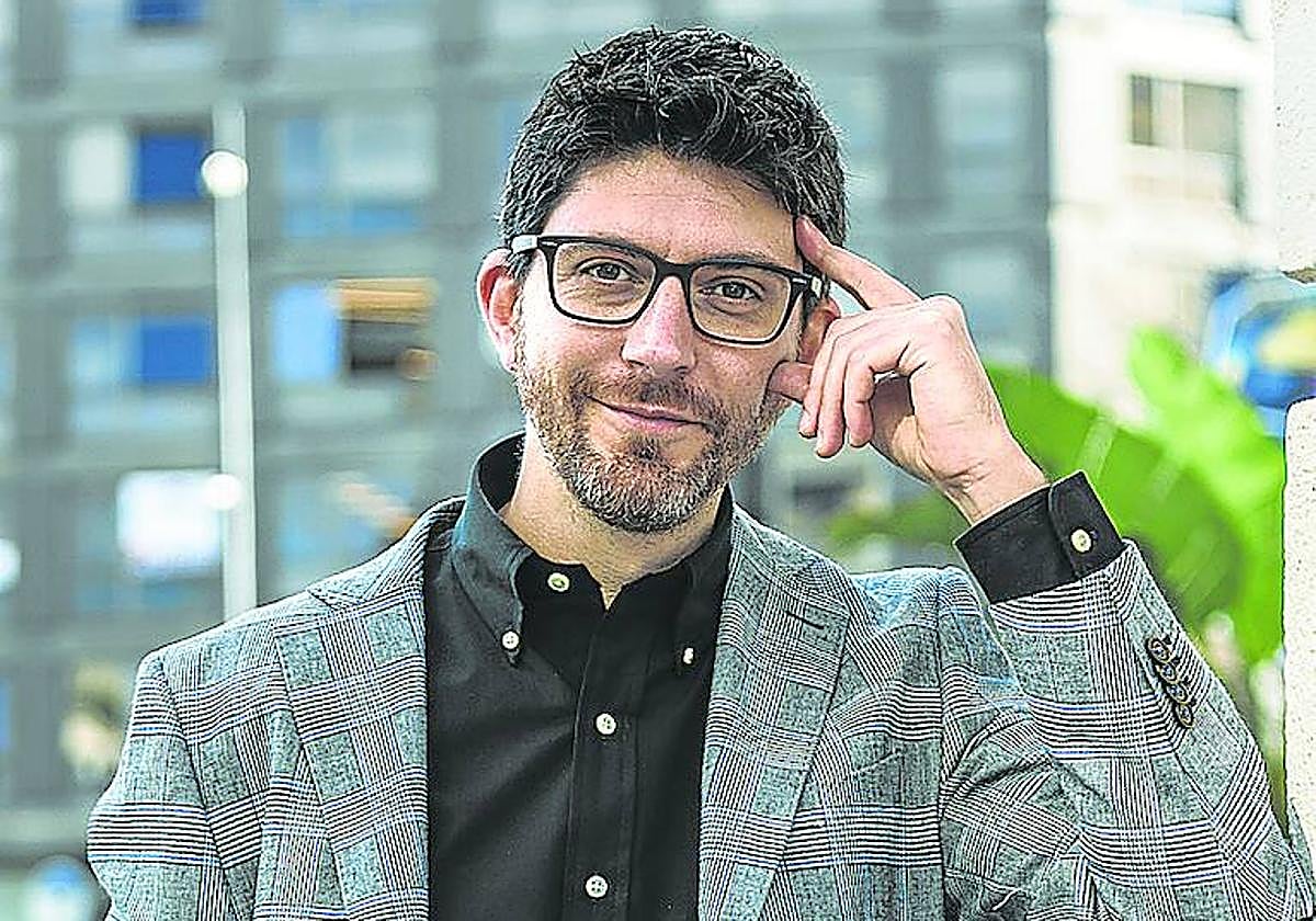 José Antonio Pérez Ledo, ayer en Bilbao.