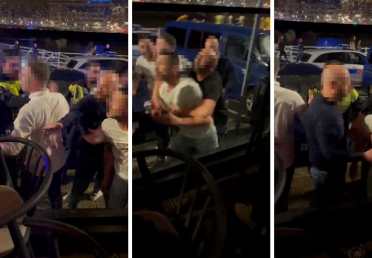 Porteros de discoteca, porras y «sillas por los aires». Así fue la pelea nocturna en Olabeaga
