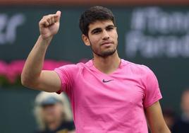 Alcaraz ganó el domingo Indian Wells y volvió al número 1.