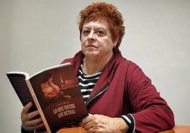La escritora Concha Murua, que presenta su primera novela mañana en Vitoria.