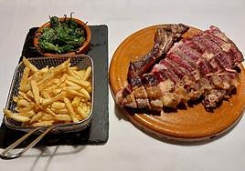 Menú del día, chuletón, hamburguesas... en esta casa familiar de Erandio