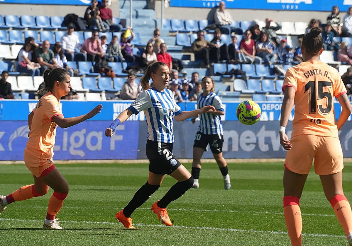 El Alavés Glorisas - Atlético de Madrid, en imágenes