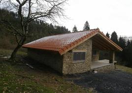 La casa del guarda de Izarza estaba destinada a centro ambiental.