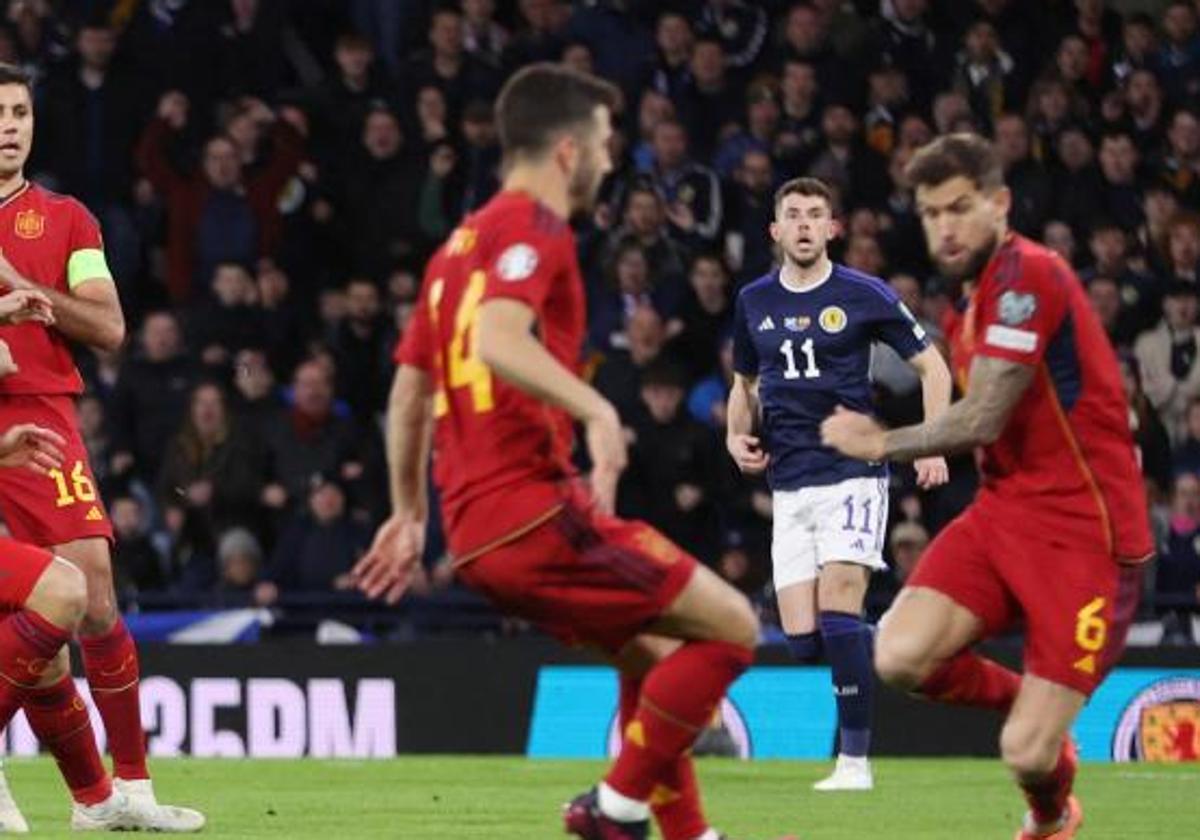 Iñigo, titular con la selección nueve meses después