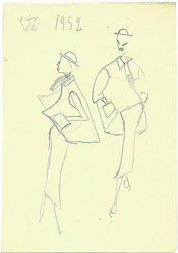 Imagen - Otro de los bocetos expuestos.