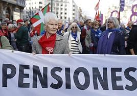 Duela egun batzuk Bilbon egindako manifestazioa.