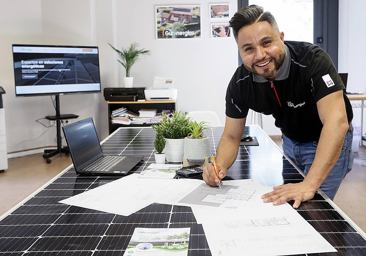 Andrés Urrego, gerente de Gurenergías, se inició en el sector hace 13 años.