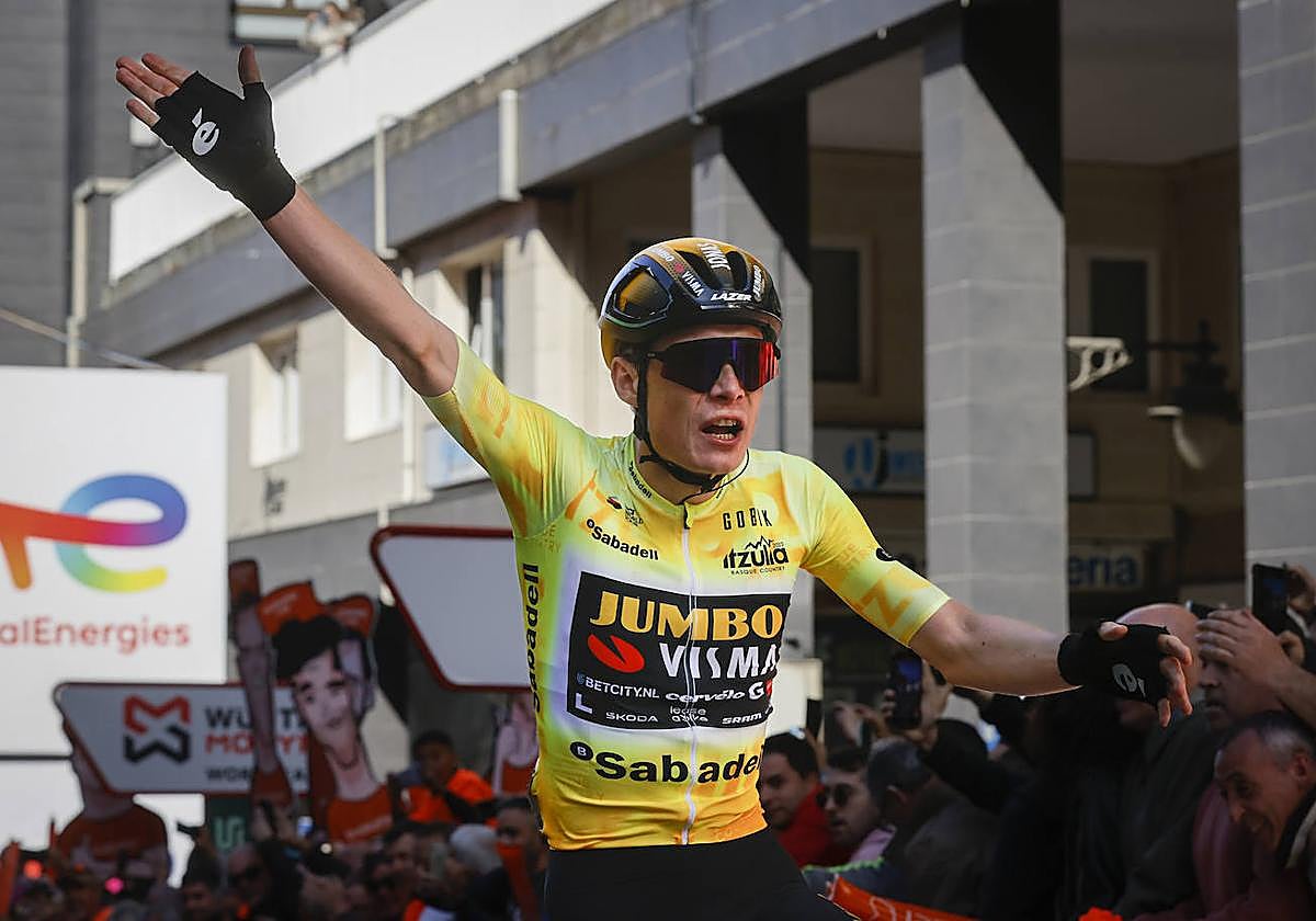 Vingegaard gana la 4ª etapa de la Itzulia por delante de Mikel Landa