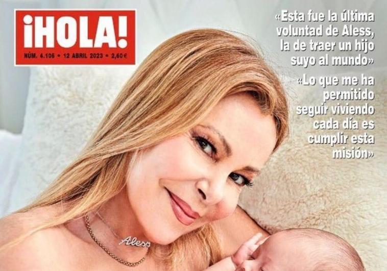 Ana Obregón en la revista ¡Hola!