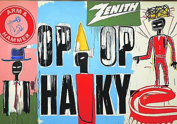 'OP OP', creación de ambos artistas en 1984-1985.