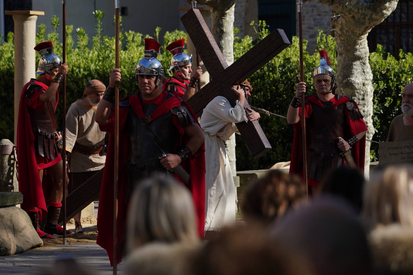 En el Via Crucis