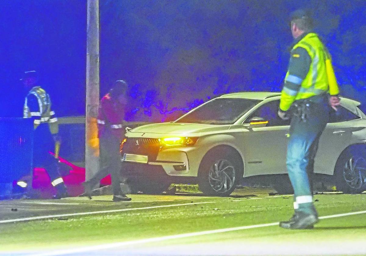 El coche contra el que se empotró el conductor causante del triple atropello mortal de Suesa ha sido declarado siniestro total.