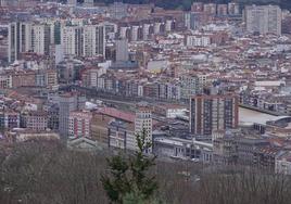 Vista del centro de Bilbao.