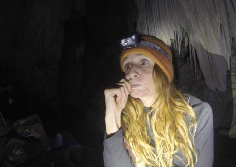 Imagen secundaria 1 - Beatriz Flamini, tras 500 días aislada en una cueva: «Ha sido una experiencia insuperable. No quería salir»