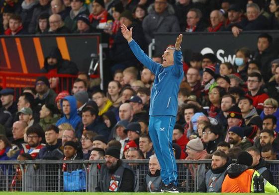 Mendilibar y el 'milagro' del Sevilla en Old Trafford: «A la media hora pensé, 'Dios mío, pero esto qué es'»