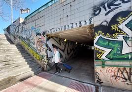 El túnel une ambos lados de La Avanzada, entre Las Vegas y Santi Mami.