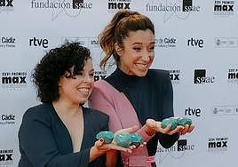 María Goiricelaya y Ane Pikaza forman La Dramática Errante, cuyas creaciones 'Yerma' y 'Altsasu' sumaban cinco nominaciones.