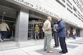 Sede de la Hacienda Foral en Vitoria.
