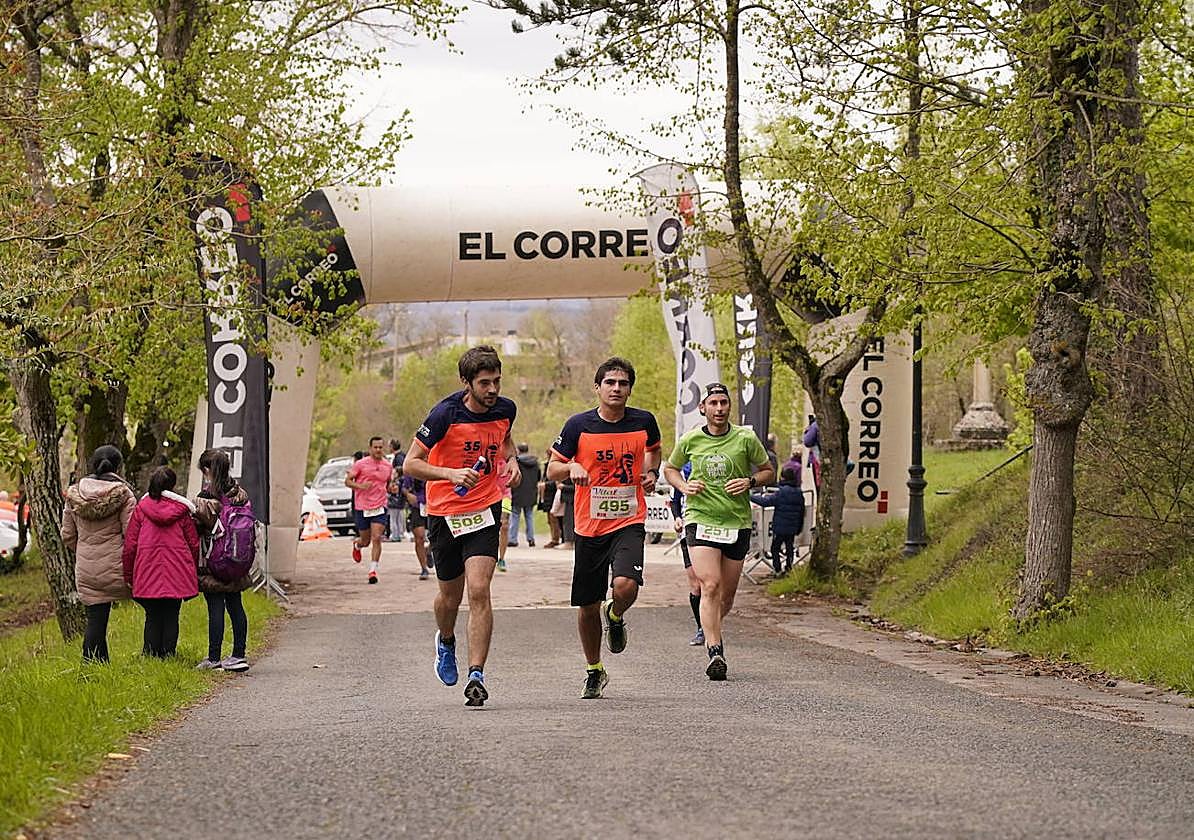 Un momento de la Subida a Estíbaliz disputada el año pasado.