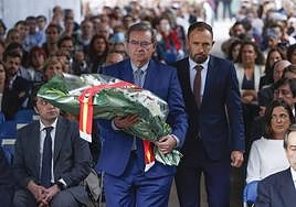 El secretario de Estado de Memoria Democrática, Fernando Martínez, representó el año pasado al Gobierno, junto a Denis Itxaso