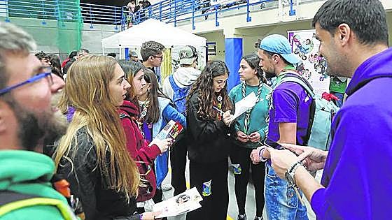 Más de 2.000 eskaut de Bizkaia celebran su gran fiesta anual