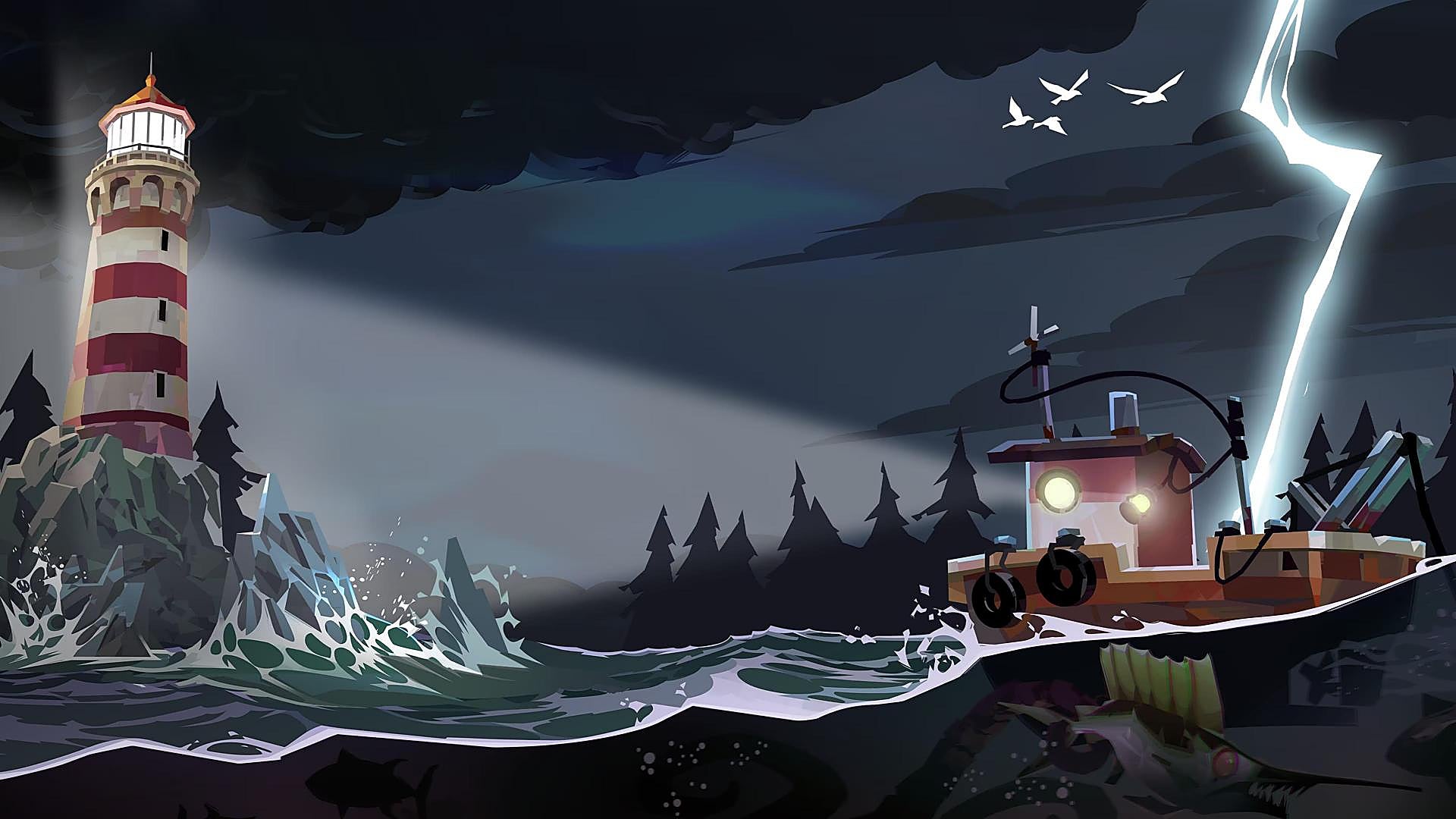 Análisis de Dredge el oscuro videojuego de pesca para PlayStation