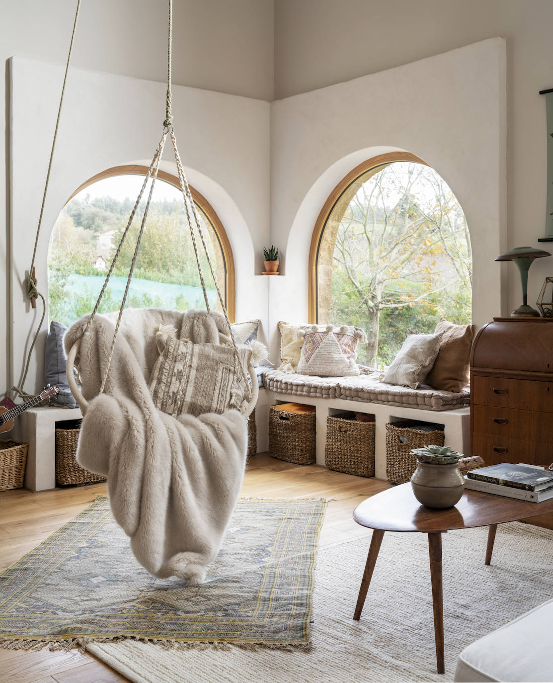 Parece la campiña inglesa, pero es la casa de ensueño de una familia en Barrika