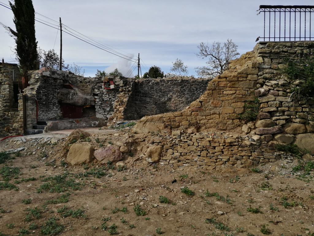 Así está el solar de la casa tras el incendio