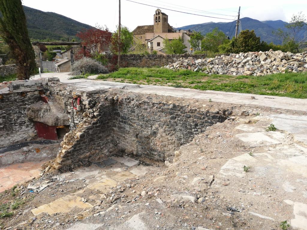 Así está el solar de la casa tras el incendio