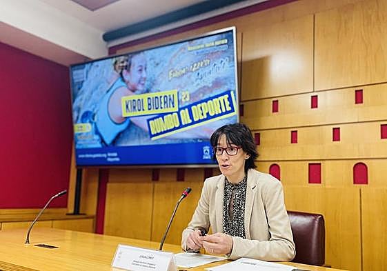 Livia López, concejala de Deporte.