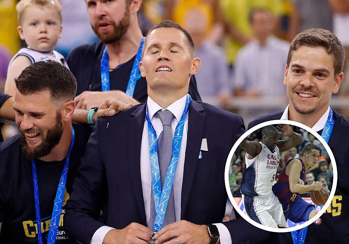 Lakovic celebra con sensación de alivio y disfrute tras la consecución del título.