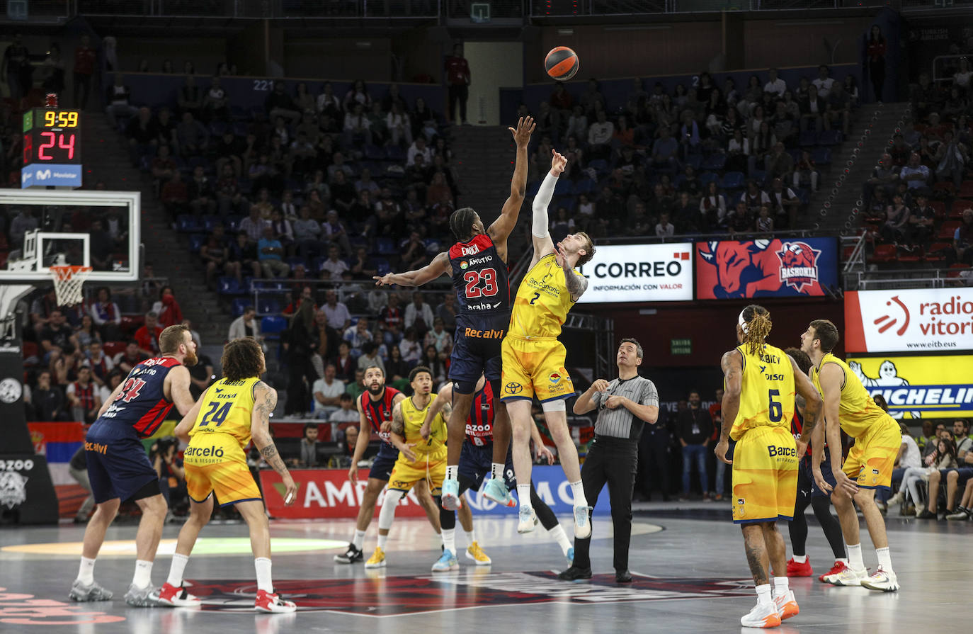 Baskonia-Gran Canaria, en imágenes