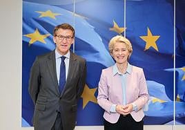 Feijóo sigue sin pillarle el punto a Bruselas, es su talón de Aquiles